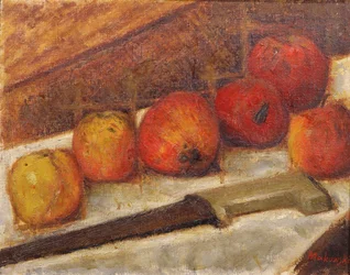 Stilleven met appels